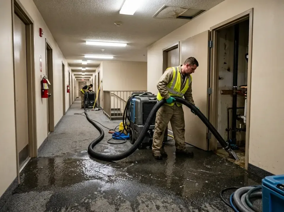 multi-unit-apartment-hallway-f-005 — frequently asked questions, Emergency Burst Pipe Water Extraction & Removal in Dalton G…